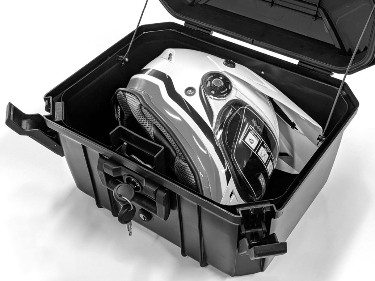 Top Case Kit with mounting plate 40 L for Aprilia Tuareg 660