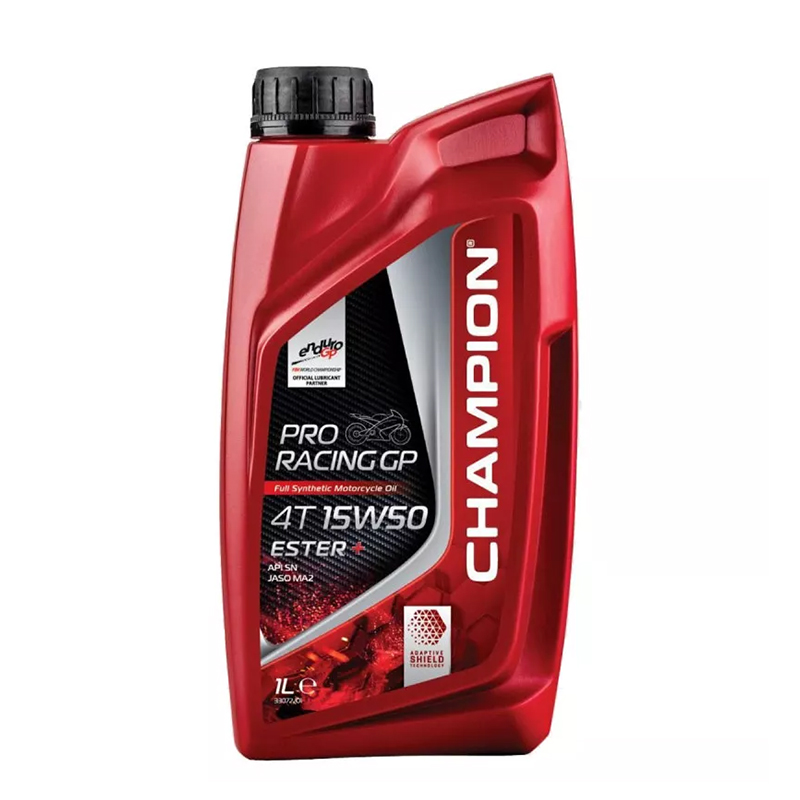 CHAMPION® Proracing GP 4T 15W-50 ESTER + Fully synthetic engine oil - 1 liter