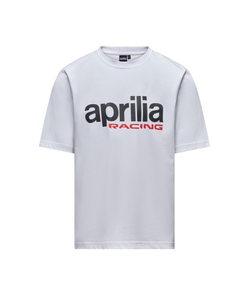 Aprilia T-Shirt Racing Colorful Men white