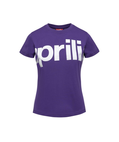 Aprilia T-shirt ladies purple
