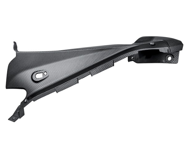 Upper side panel left plastic in carbon look for Aprilia RS4 125