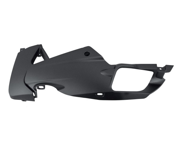 Front fairing left carbon look for Aprilia RS4 125