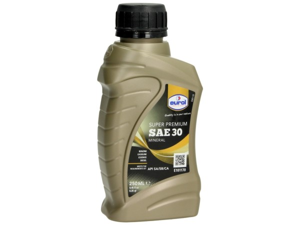 Eurol gear oil, SAE 30, Eurol SAE 30, 0.250 l, E101170