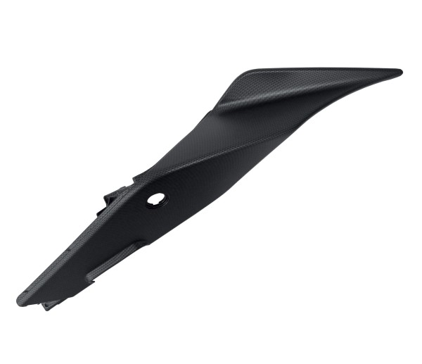 Rear fairing left made of plastic in carbon look. for Tuono 125